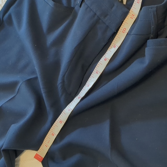 OLSEN EUROPE Mona Straight Navy Blue Women dress pants - S/6 - Picture 8 of 9